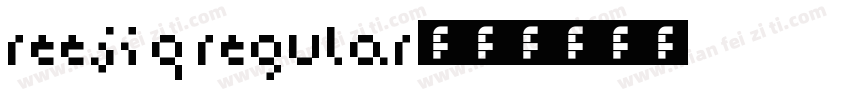 REEJI Q REGULAR字体转换
